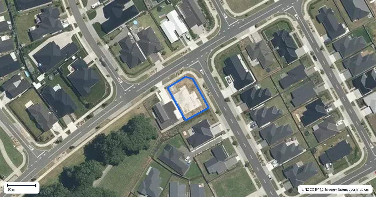 Property context map for 81 Fairway Drive, Morrinsville
