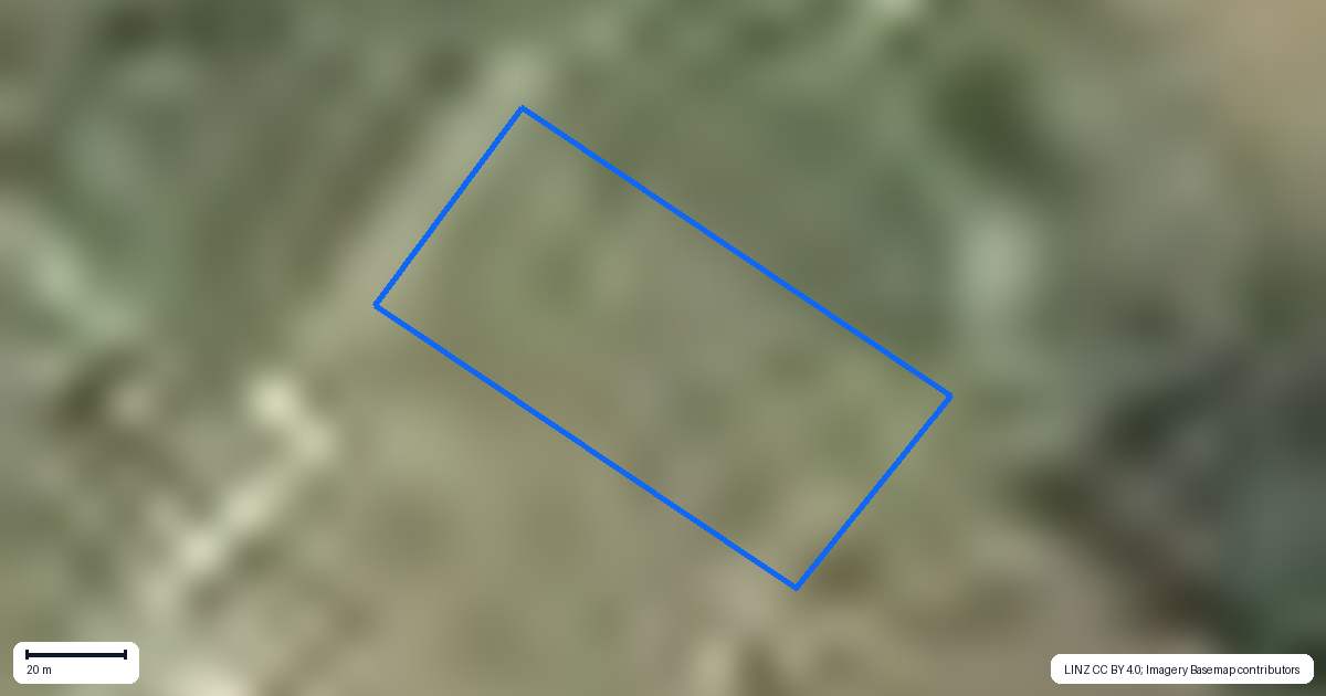 Property context map for 47 Moorfield Road, Te Kauwhata
