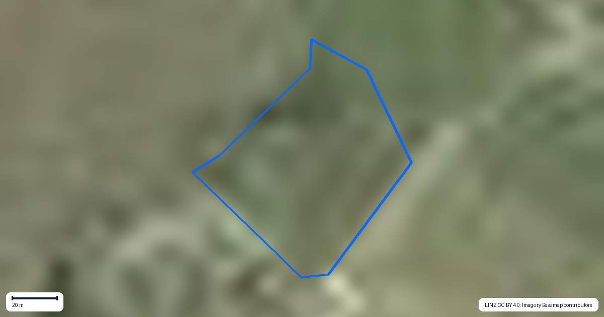 Property context map for 54 Moorfield Road, Te Kauwhata