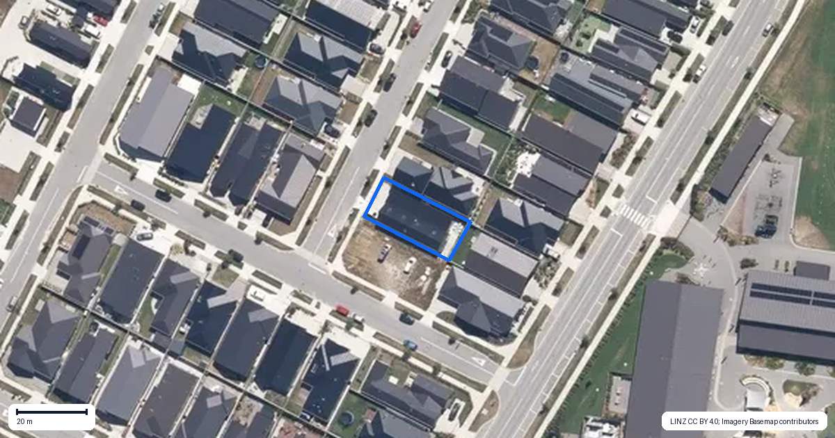 Property context map for 25 Collie Road, Jacks Point, Queenstown