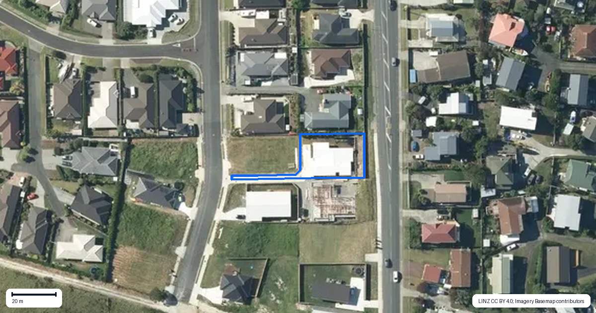 Property context map for 31 Hewson Drive, Snells Beach