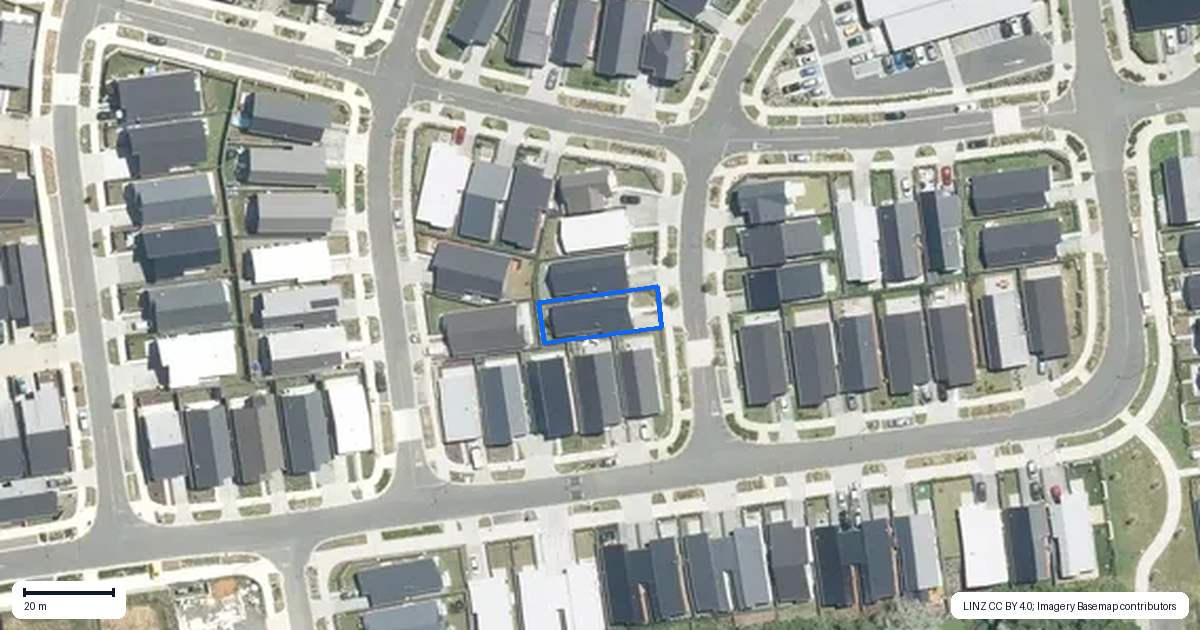 Property context map for 23 Talus Drive, Ramarama, Drury