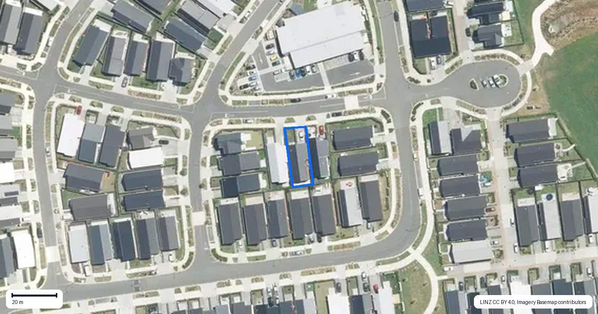 Property context map for 23 Steppe Drive, Ramarama, Drury
