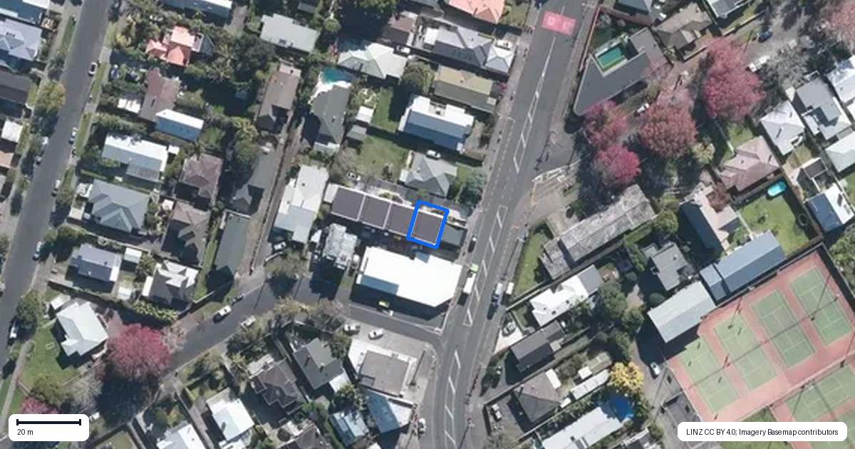 Property context map for 350A Point Chevalier Road, Point Chevalier, Auckland