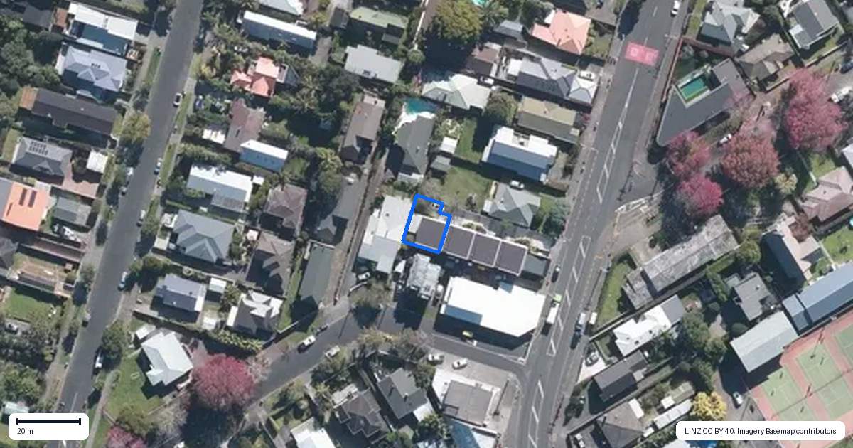 Property context map for 350D Point Chevalier Road, Point Chevalier, Auckland