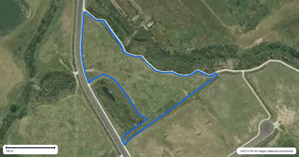 Property context map for 131 Kohia Drive, Horotiu, Hamilton