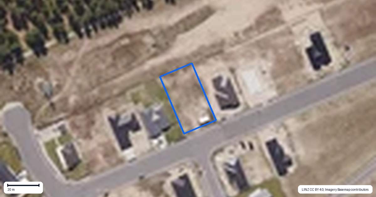 Property context map for 8 Pollock Street, Alexandra