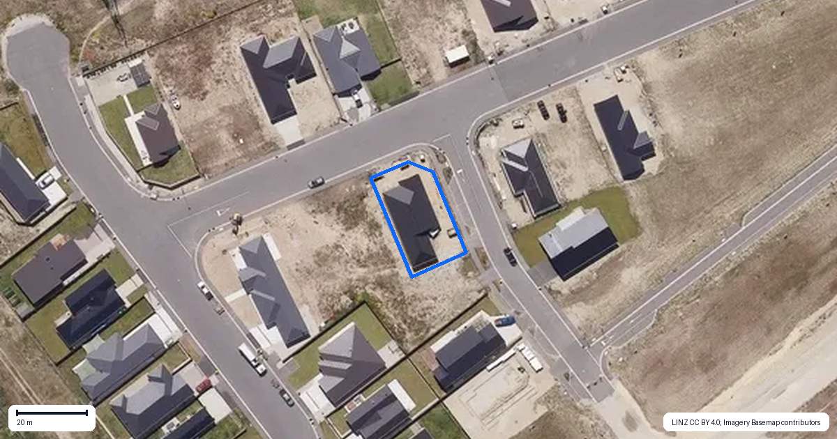 Property context map for 1 Williams Crescent, Alexandra