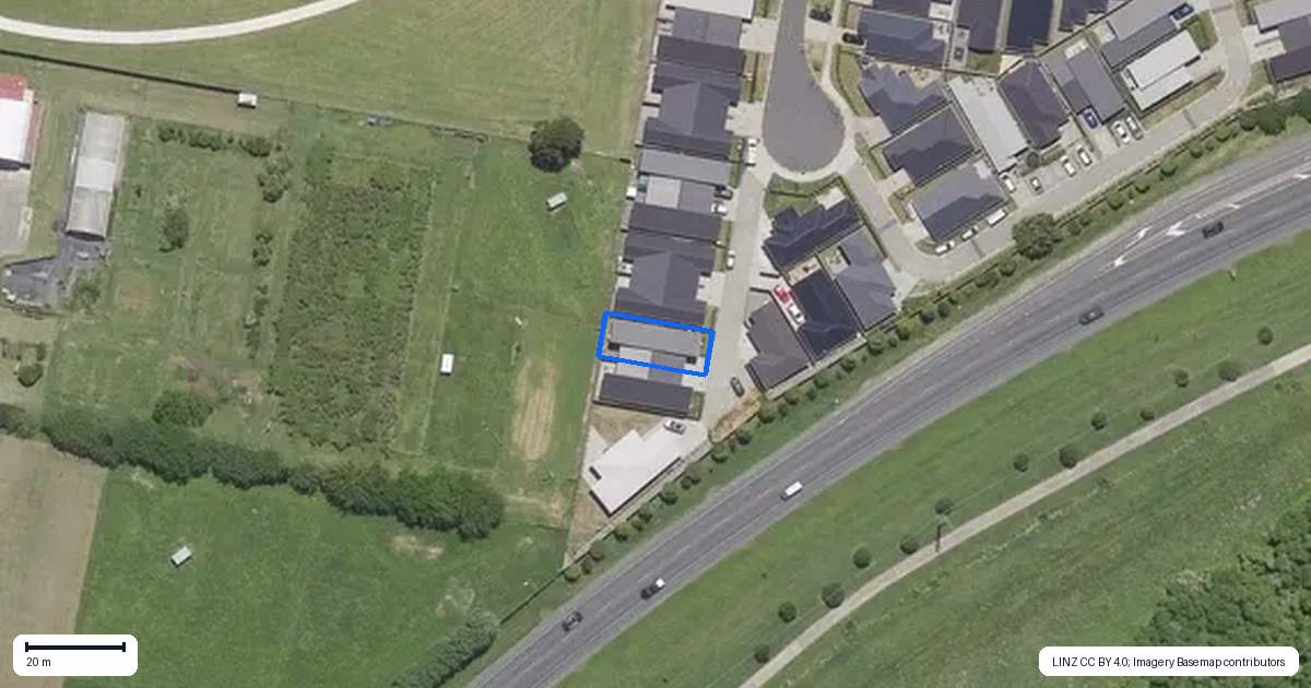 Property context map for 10 Papaka Lane, Poike, Tauranga