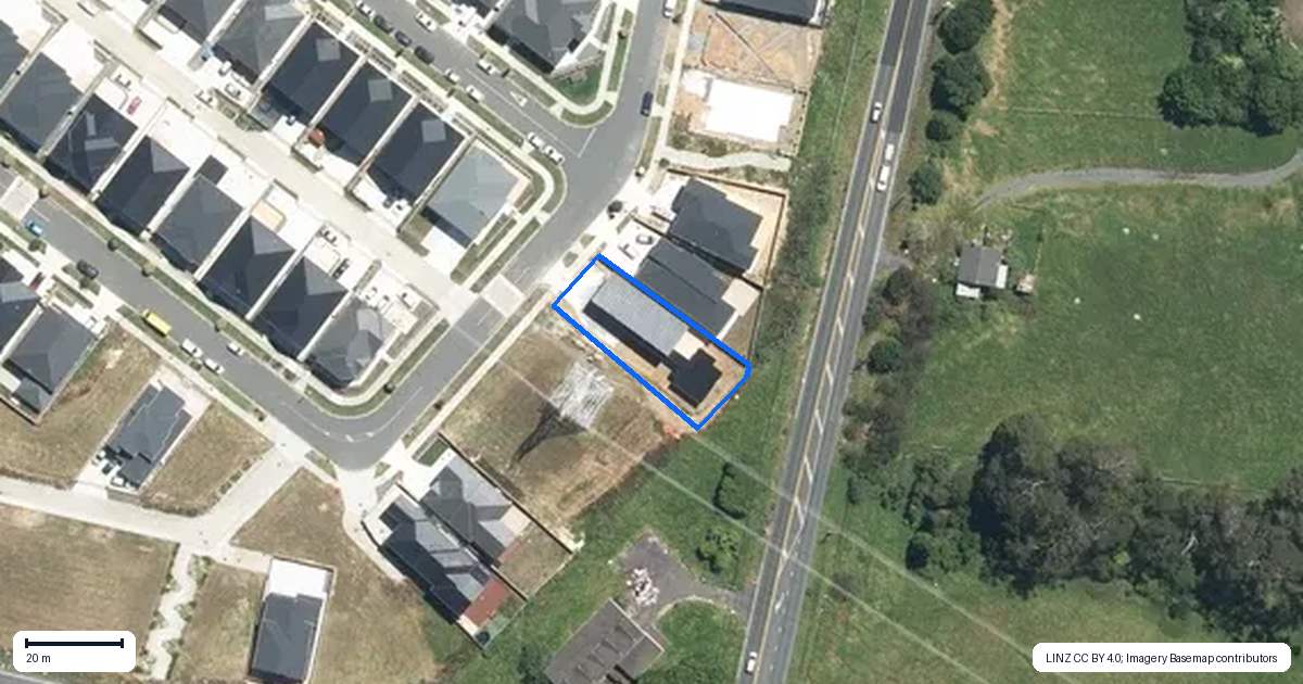Property context map for 68 Koromeke Street, Flat Bush, Auckland