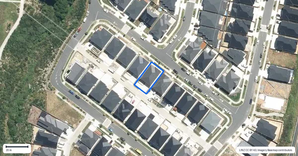 Property context map for 9 Uru Drive, Flat Bush, Auckland