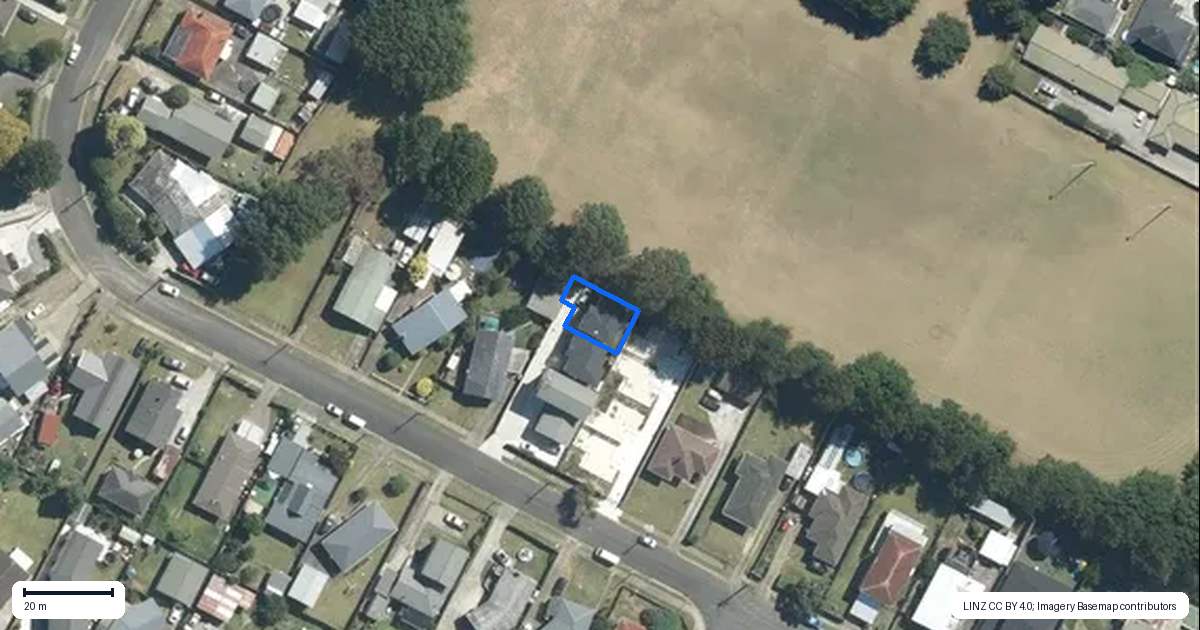 Property context map for 17B Kohinoor Avenue, Mangere, Auckland
