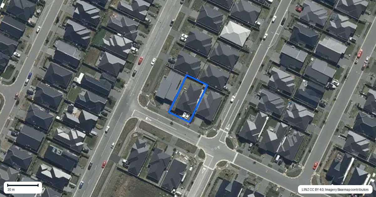 Property context map for 3 Dallimore Drive, Belfast, Christchurch