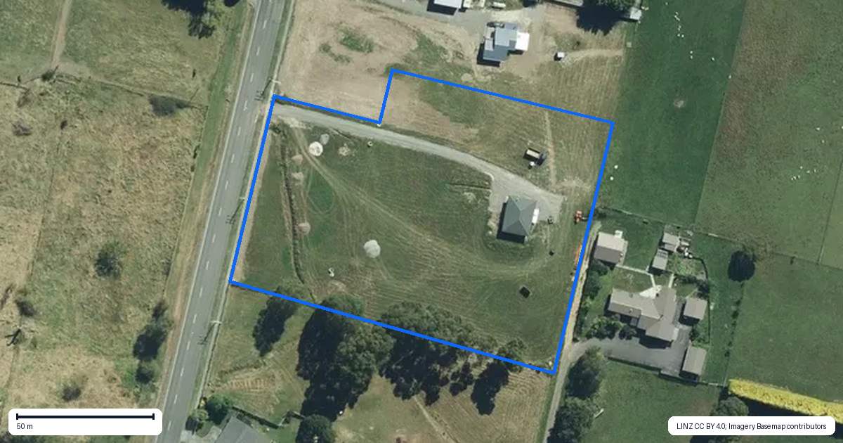 Property context map for 145 Pukepapa Road, Marton