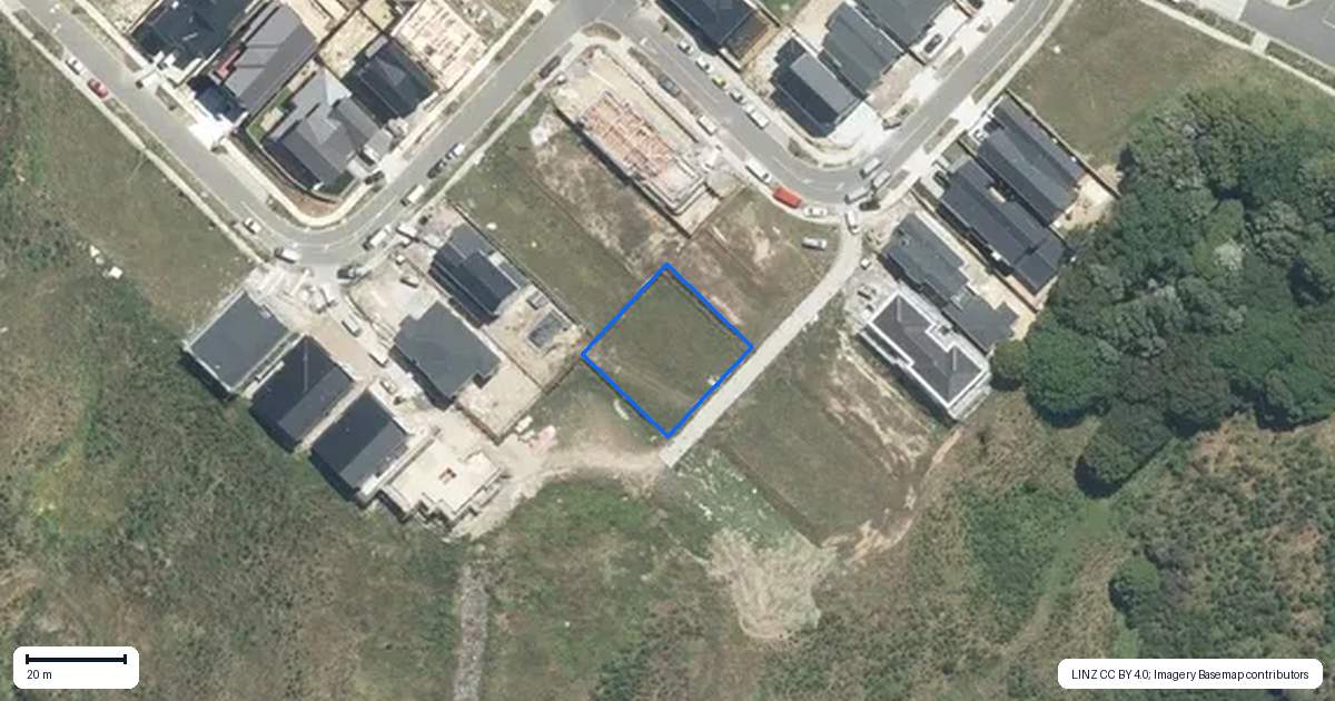 Property context map for 22A Southridge Road, Flat Bush, Auckland