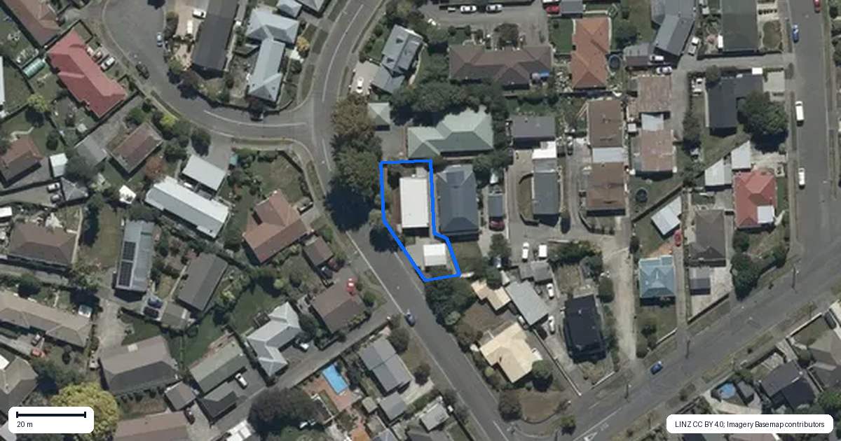 Property context map for 4 Wanaka Place, Mairehau, Christchurch