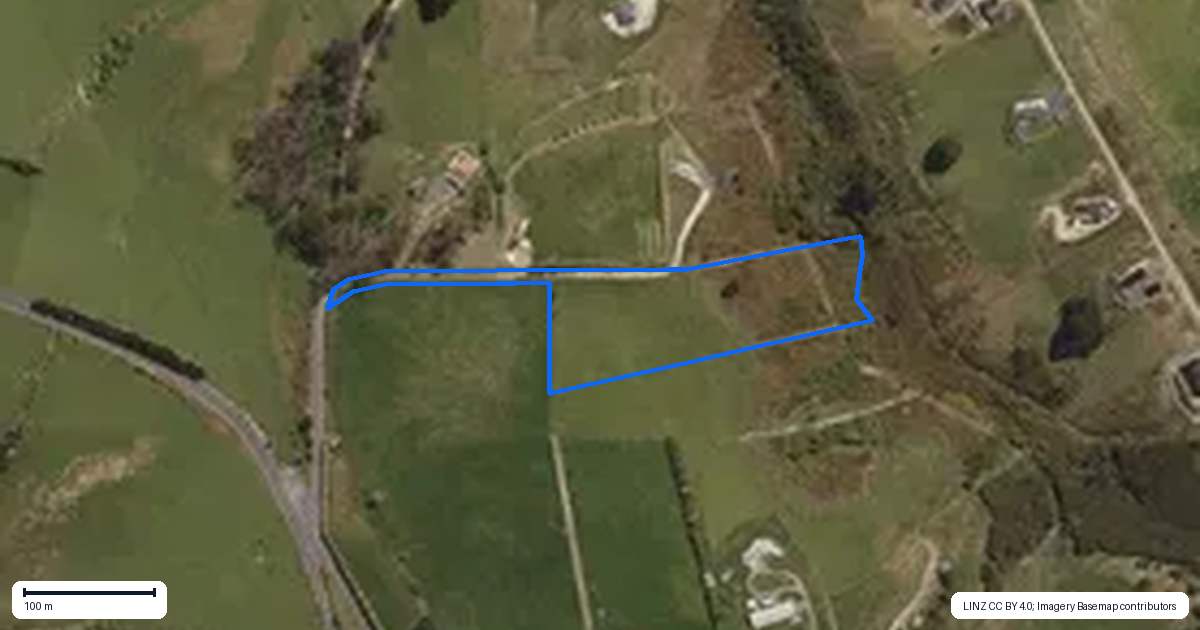 Property context map for 121 Shortcut Road, Waitati
