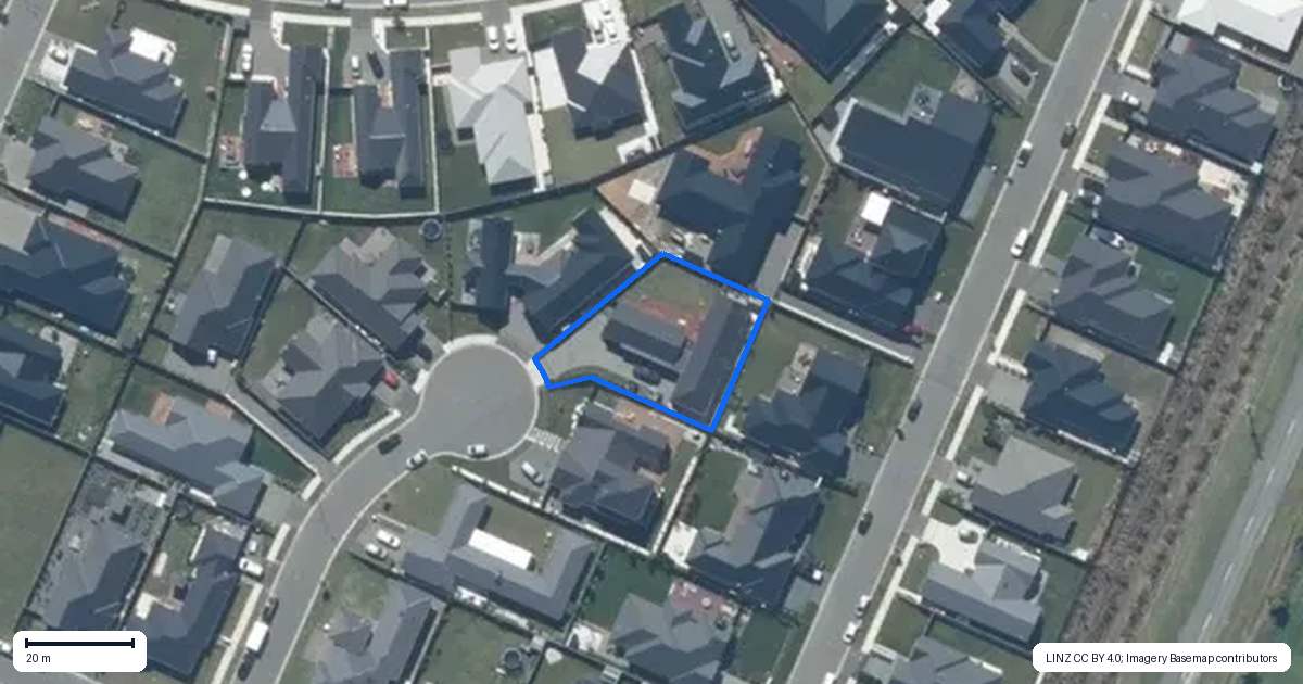 Property context map for 8 Snow Cup Close, Lincoln
