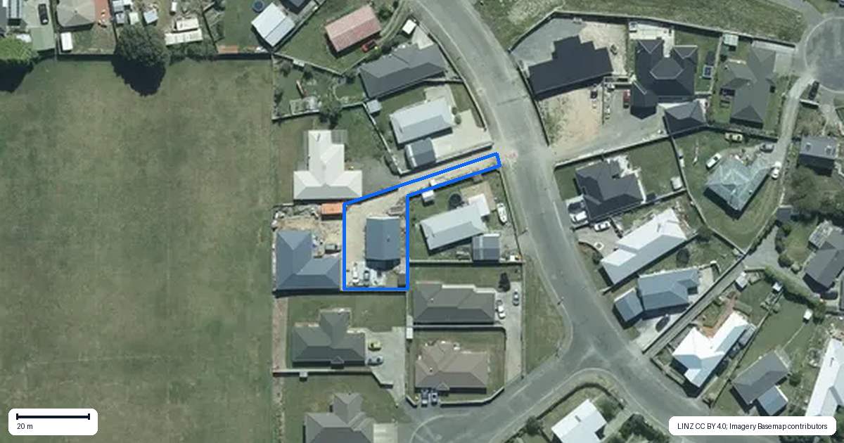 Property context map for 53B Mavora Crescent, Heidelberg, Invercargill