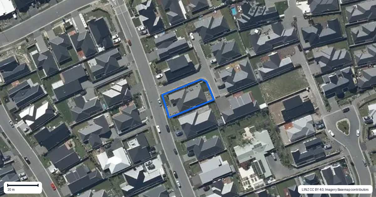 Property context map for 30 Withers Crescent, Halswell, Christchurch