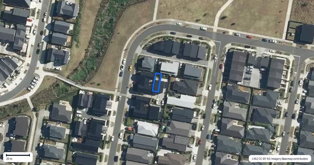 Property context map for 21A Lumbarda Drive, Kumeu