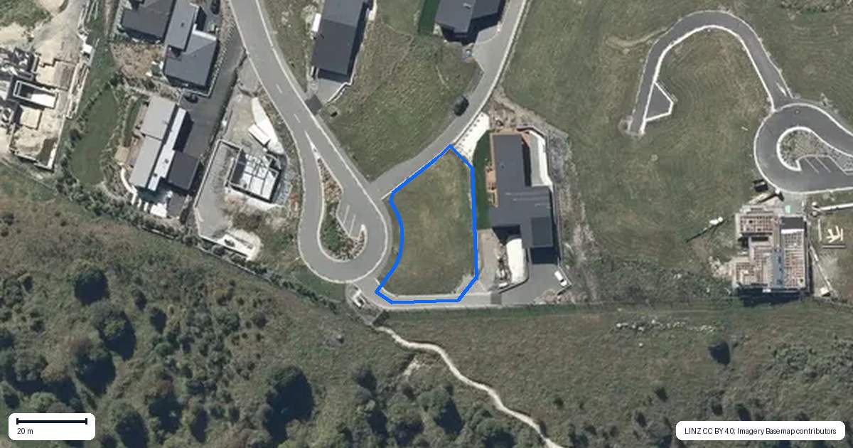 Property context map for 43 Redmund Spur Road, Kennedys Bush, Christchurch