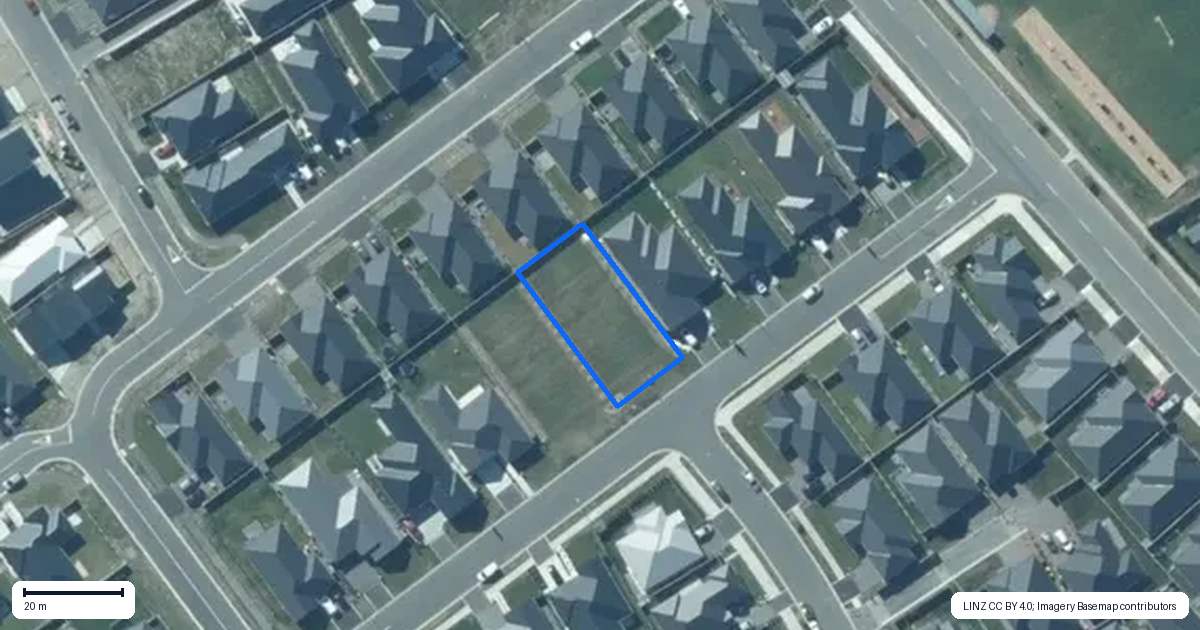 Property context map for 10 Coach Way, Rolleston