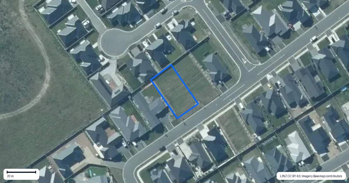 Property context map for 28 Coach Way, Rolleston