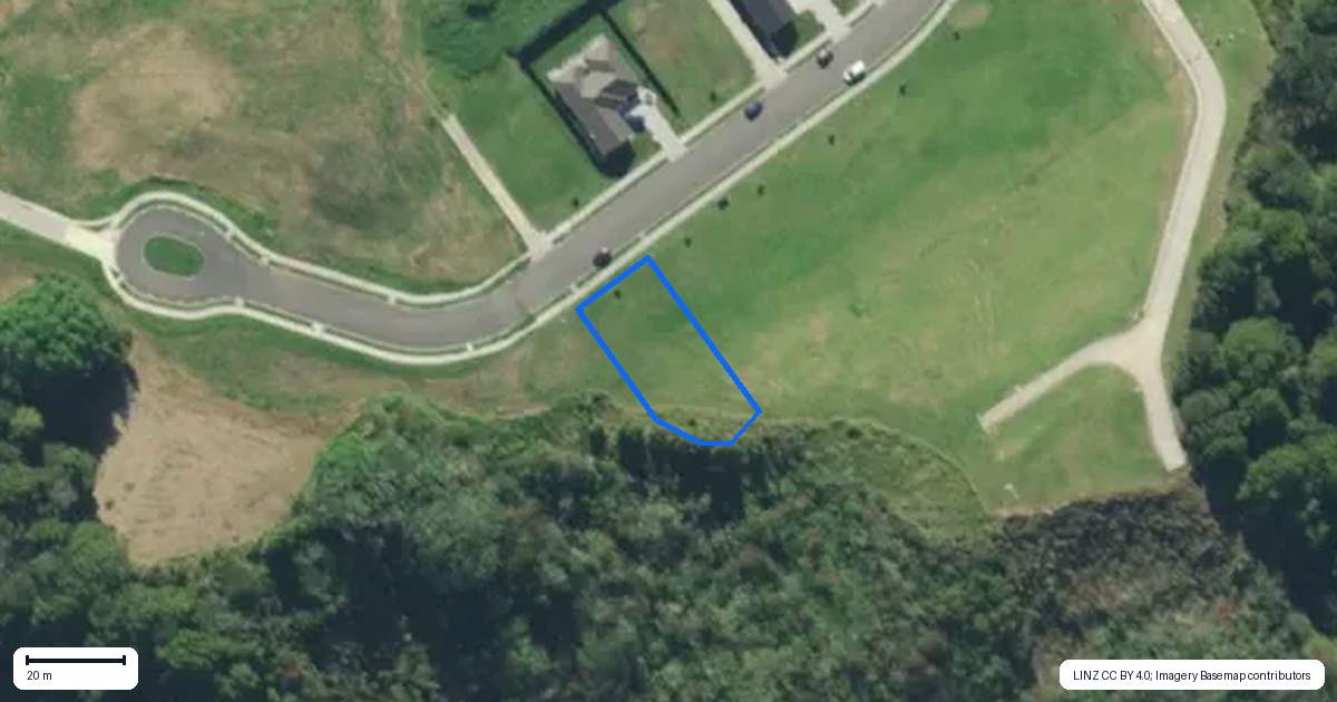 Property context map for 39 Sycamore Drive, Te Kamo, Whangarei