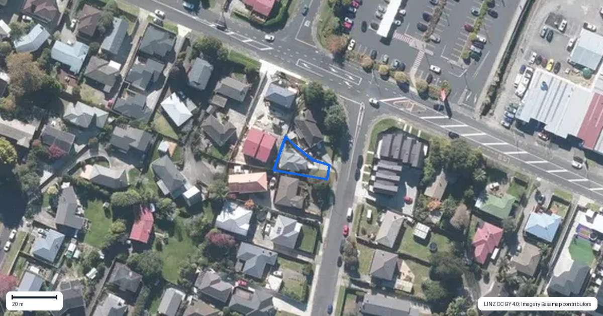 Property context map for 84A Union Road, Howick, Auckland