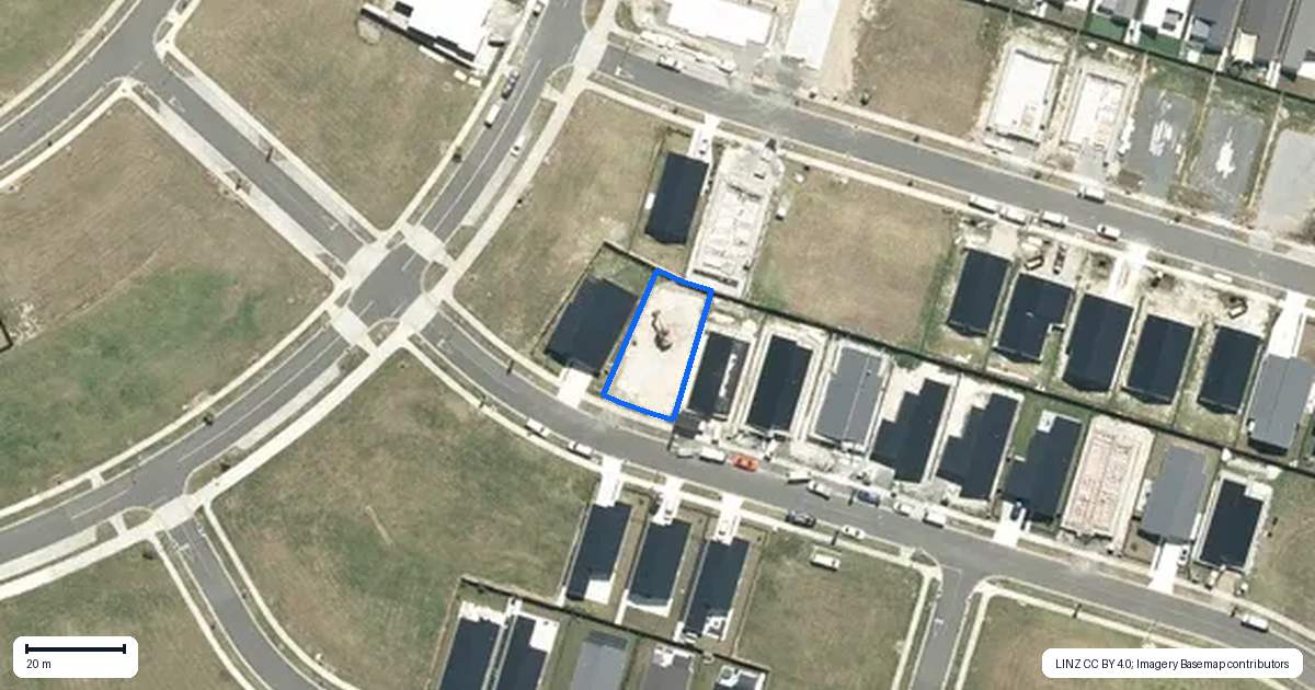Property context map for 5 Turau Street, Te Kauwhata