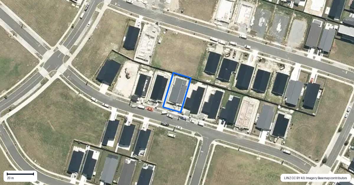 Property context map for 11 Turau Street, Te Kauwhata
