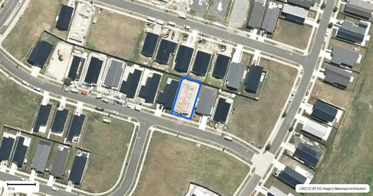 Property context map for 19 Turau Street, Te Kauwhata