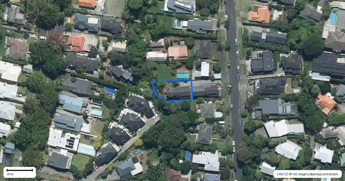 Property context map for 26A Lingarth Street, Remuera, Auckland