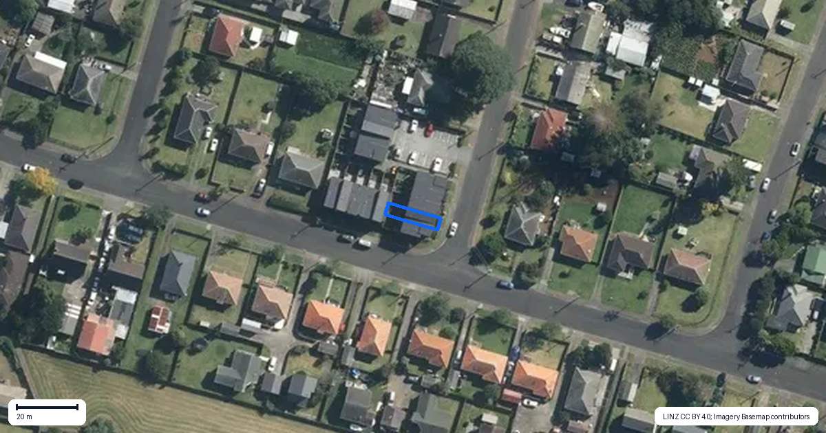 Property context map for 34D Coral Crescent, Panmure, Auckland