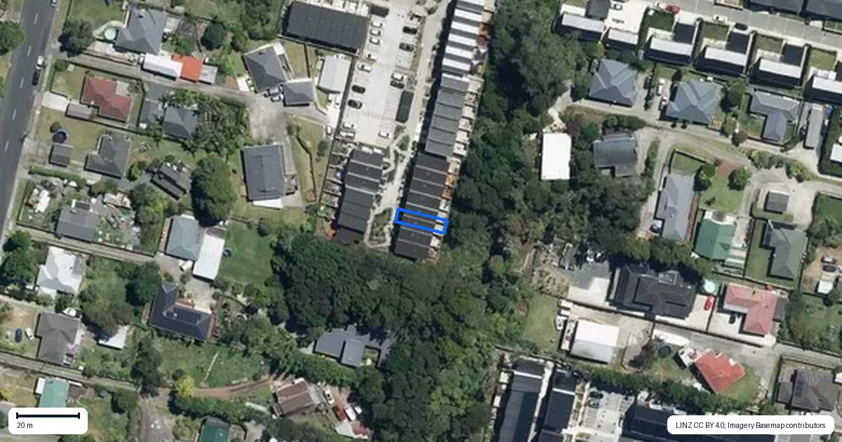 Property context map for 85 Morihana Close, Glen Eden, Auckland