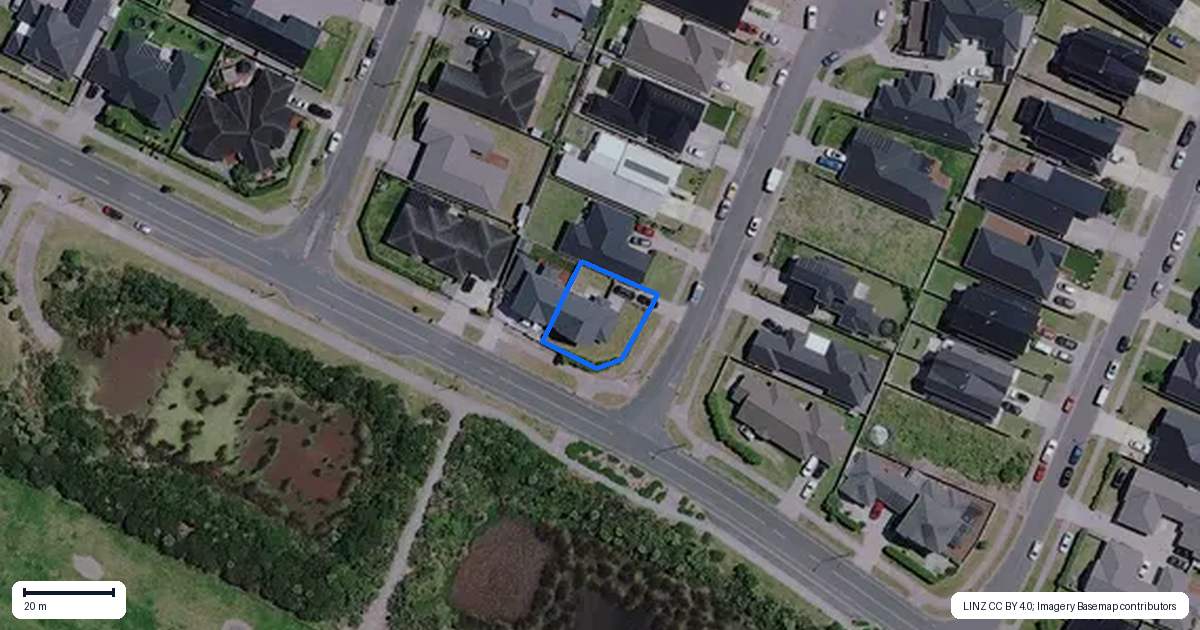 Property context map for 1A Arahi Place, Rototuna North, Hamilton