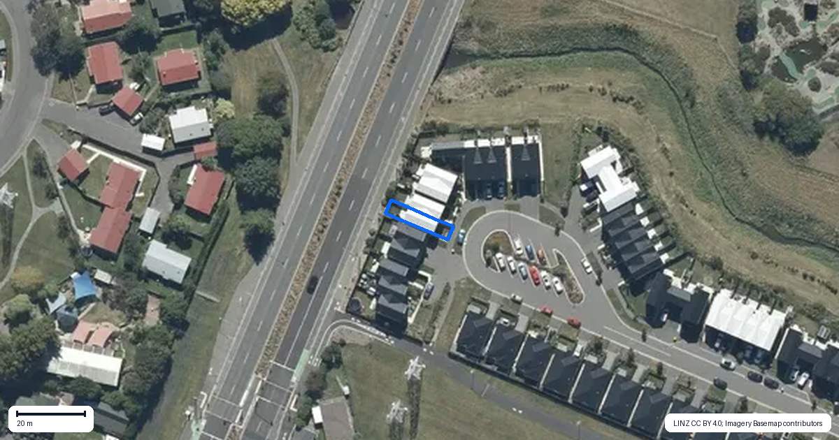 Property context map for 56 Piripiri Place, Broomfield, Christchurch