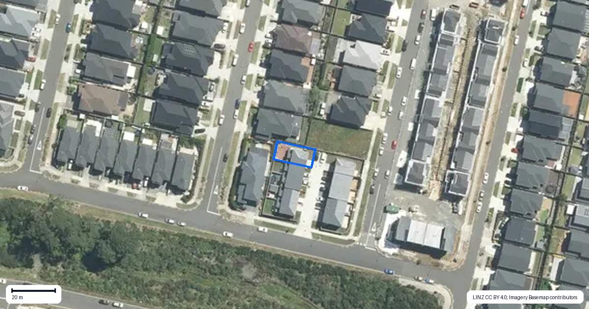 Property context map for 4E Whakatupu Road, Flat Bush, Auckland