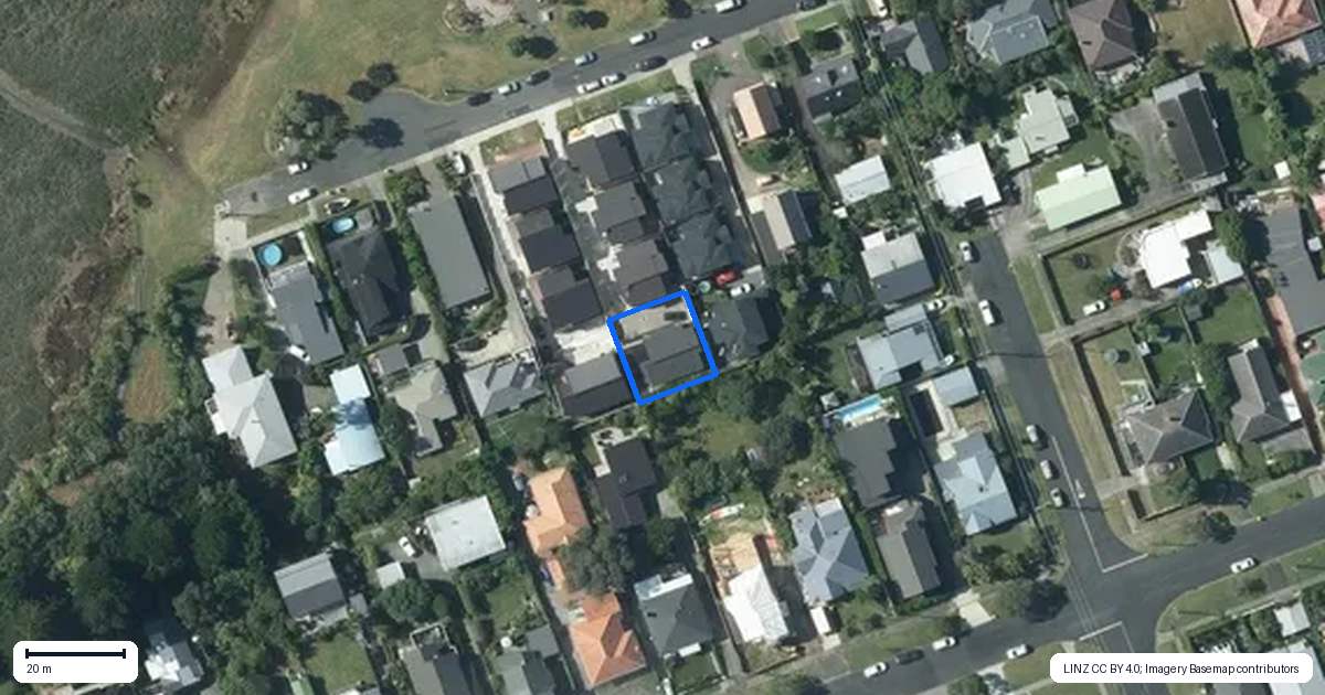 Property context map for 45D Kawerau Avenue, Devonport, Auckland