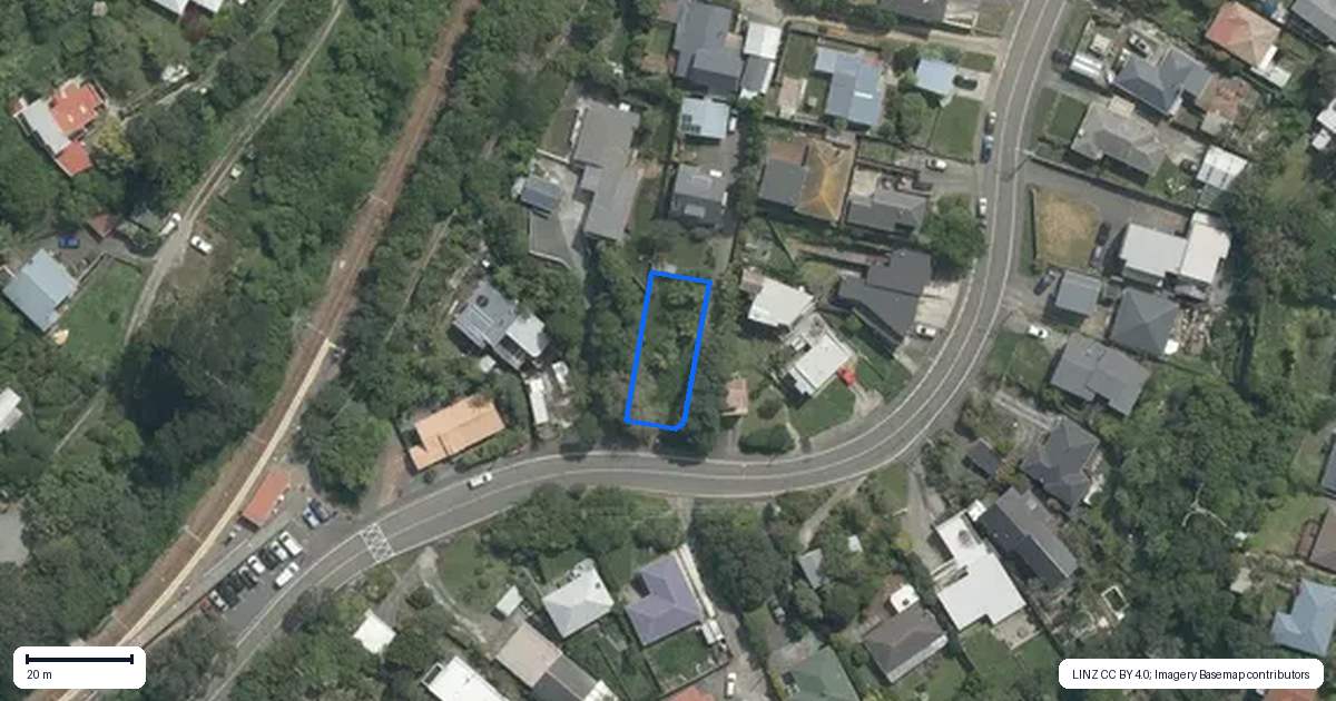 Property context map for 96A Fraser Avenue, Johnsonville, Wellington