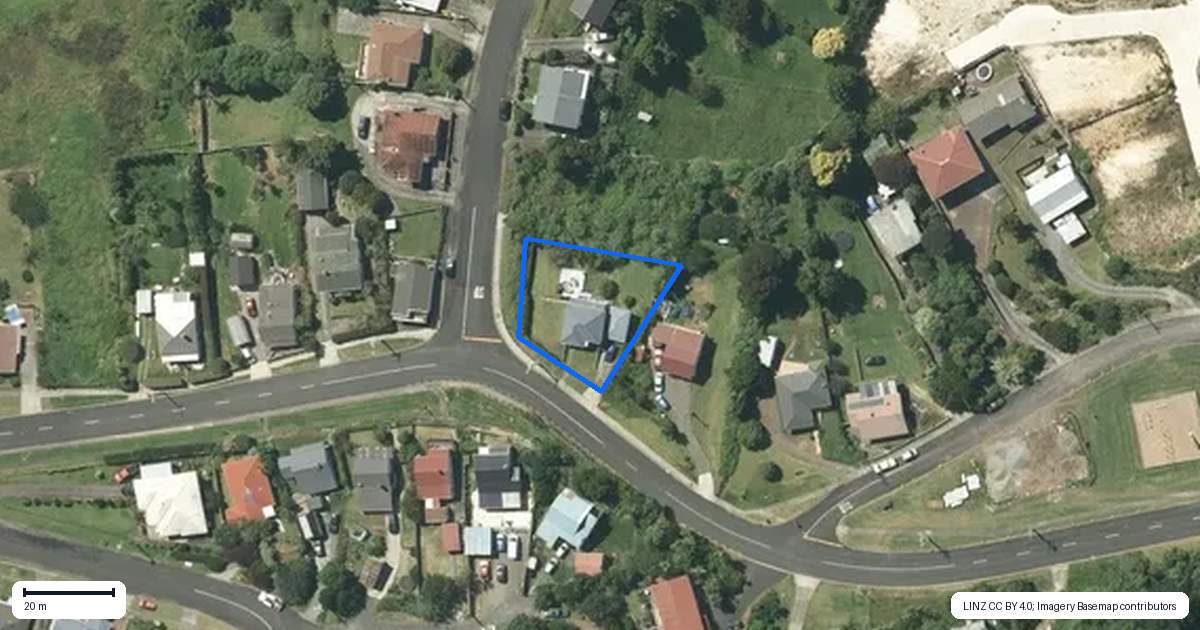 Property context map for 57 Rayner Road, Huntly