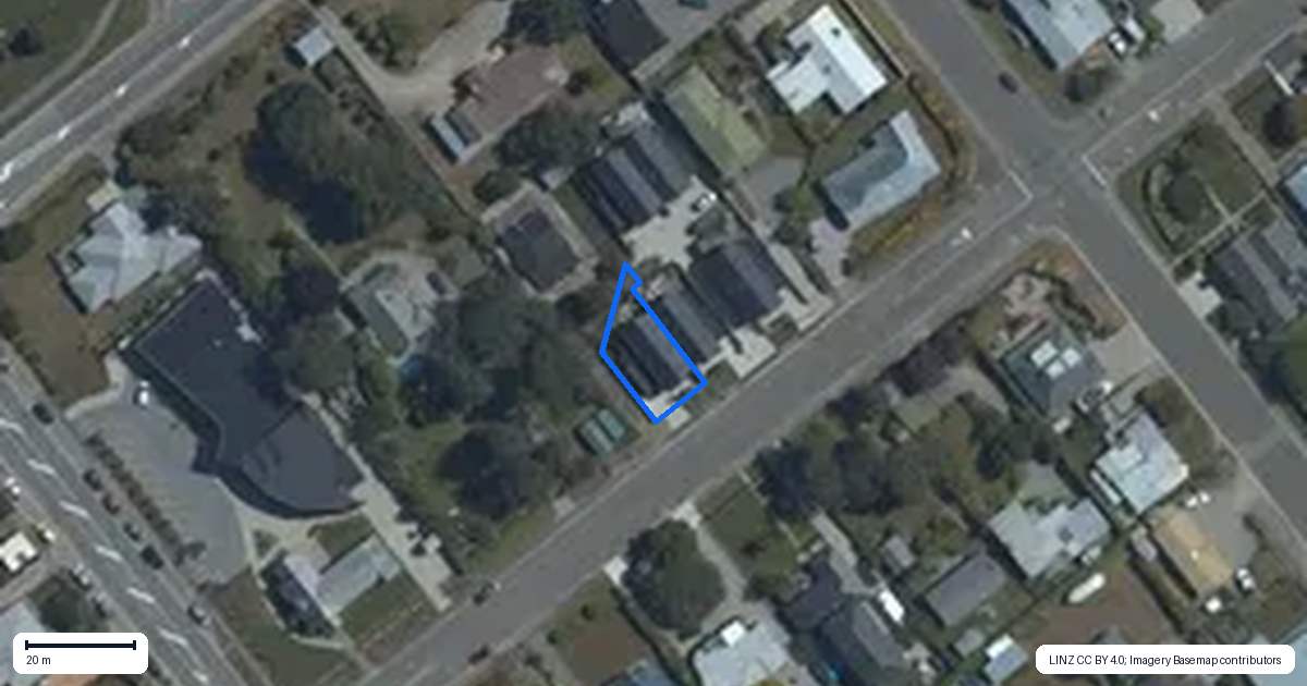 Property context map for 3/151 Upton Street, Wanaka