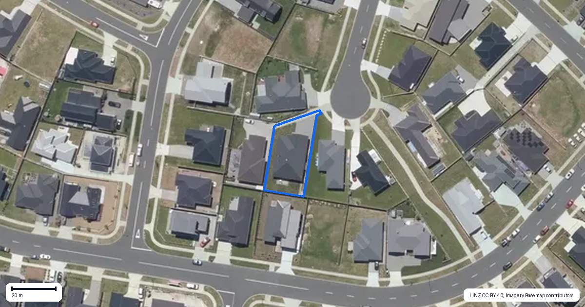 Property context map for 10 Patete Place, Wharewaka, Taupo