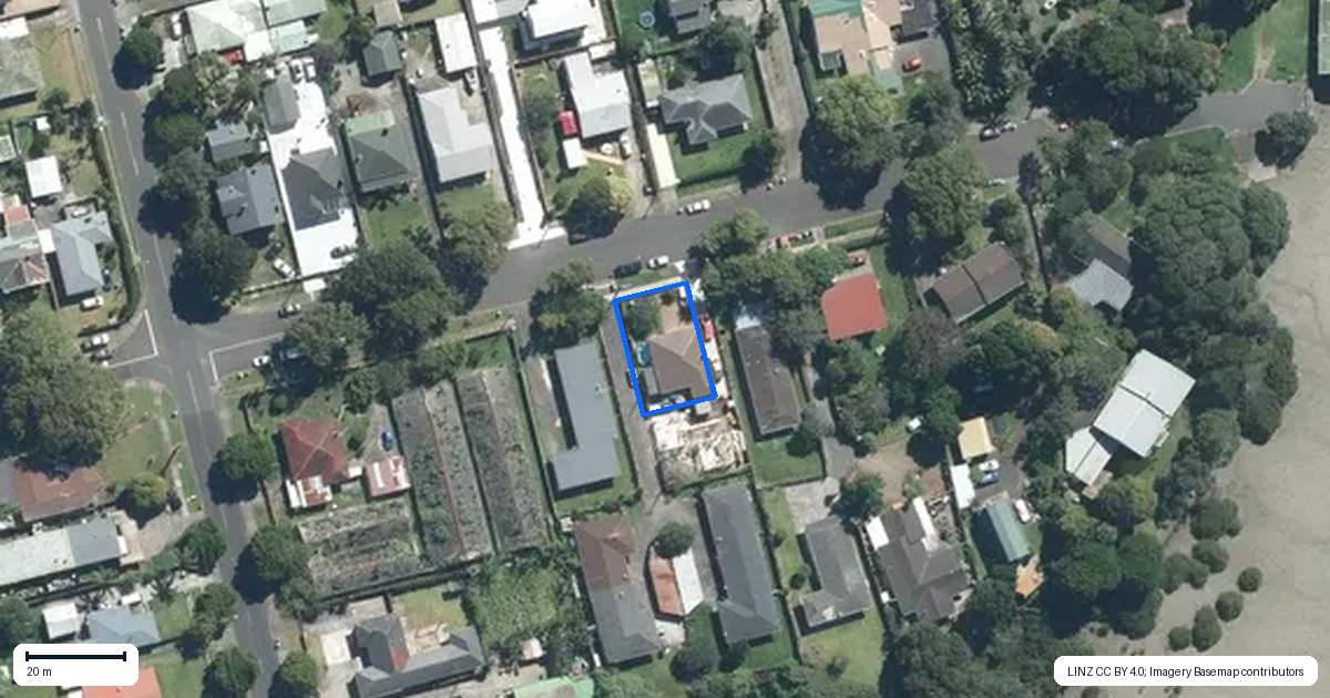 Property context map for 149 Avenue Road East, Otahuhu, Auckland