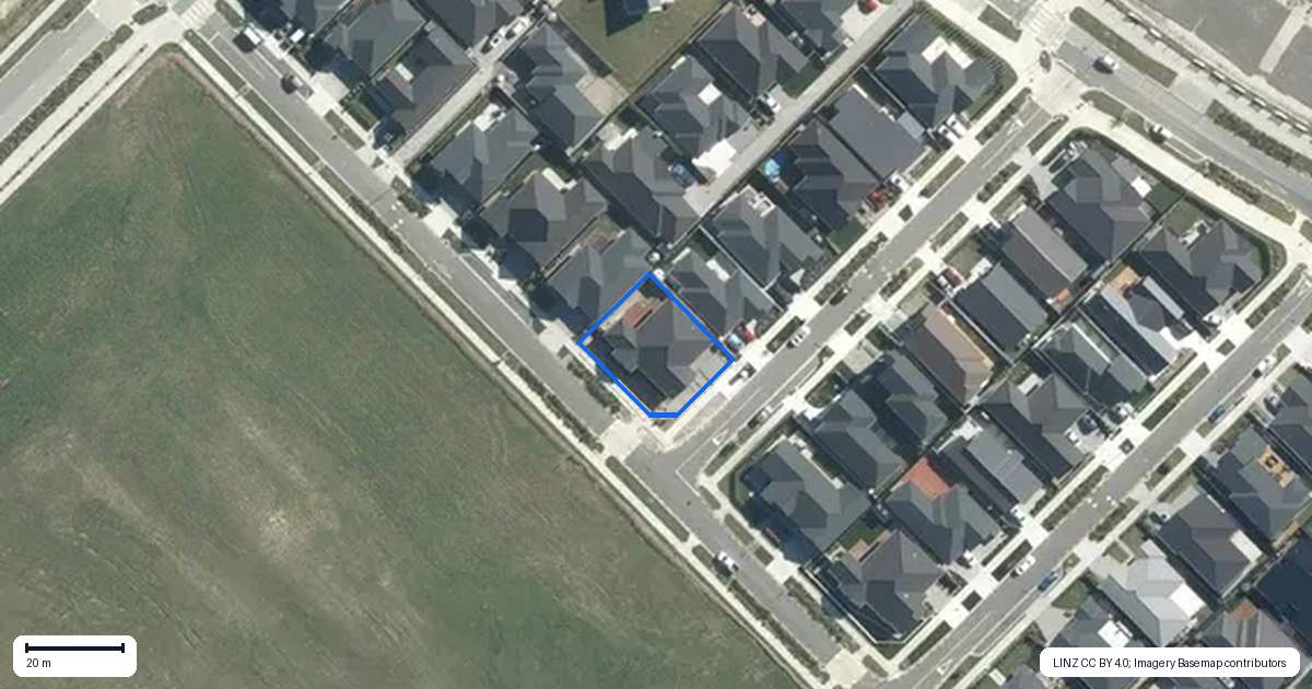 Property context map for 12 Lees Street, Wainui