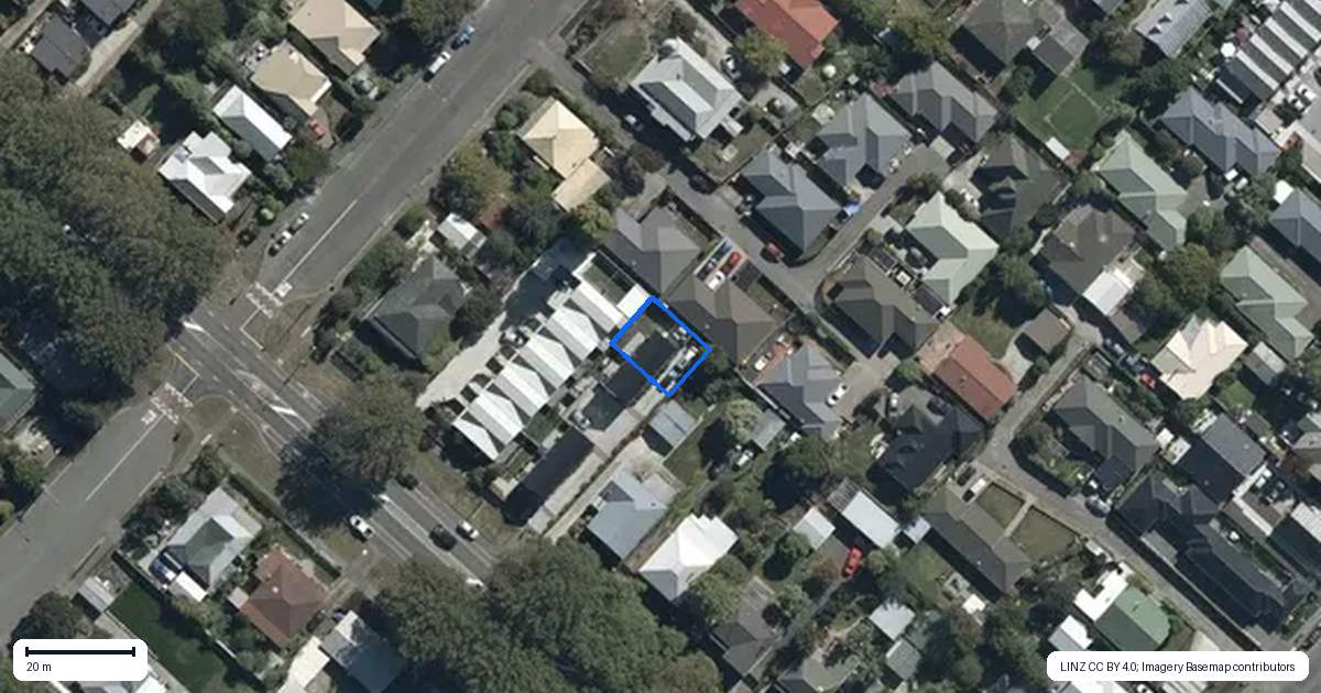 Property context map for 4/73 Linwood Avenue, Linwood, Christchurch