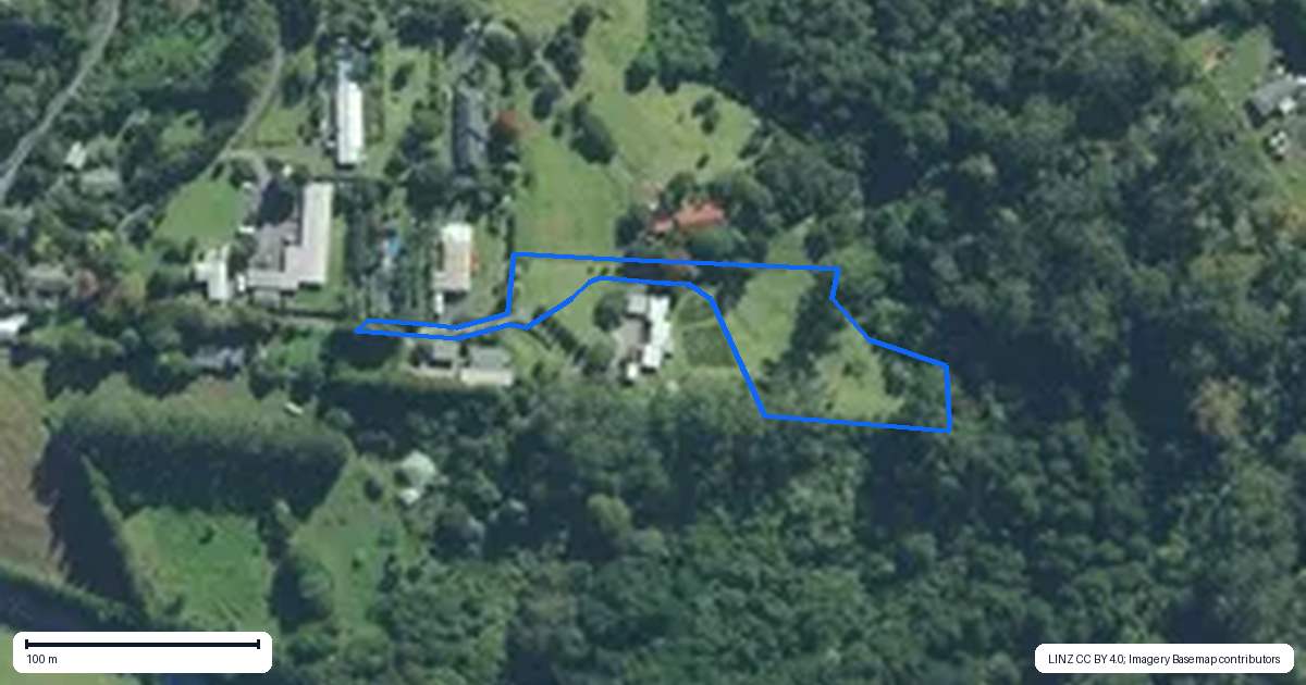 Property context map for 71C Hone Heke Road, Kerikeri