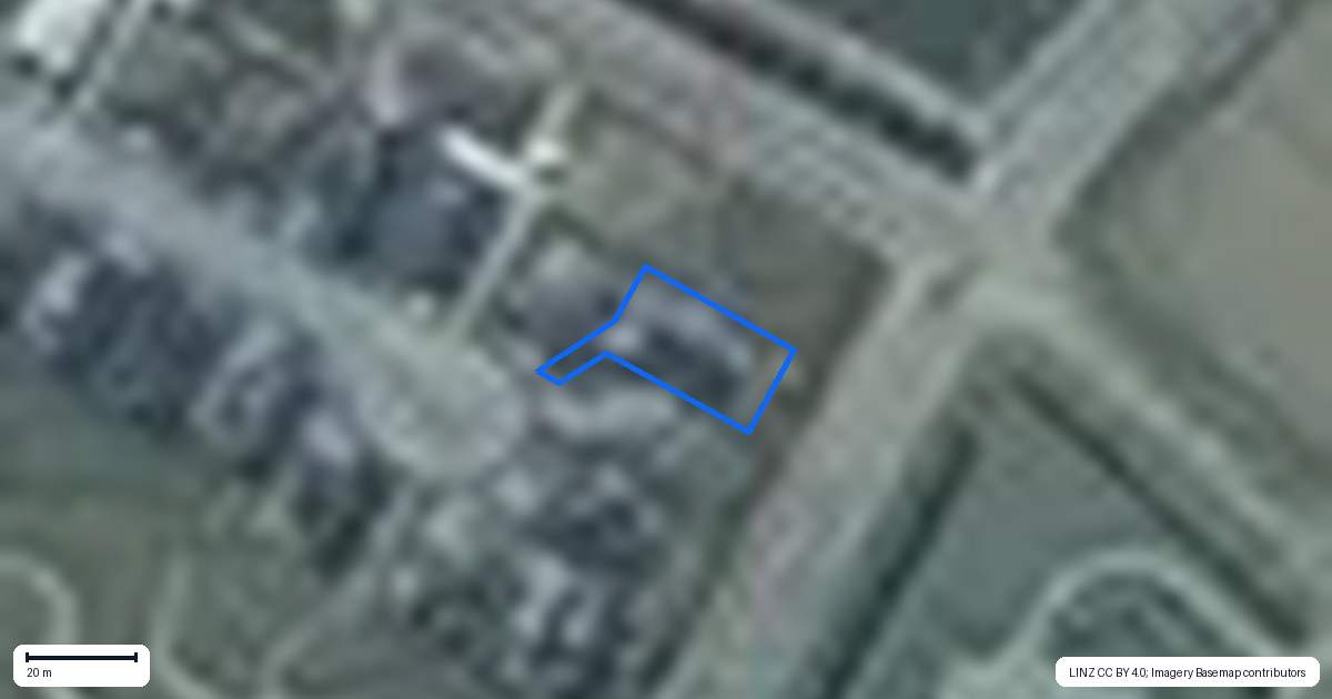 Property context map for 25 Farmview Lane, Lincoln