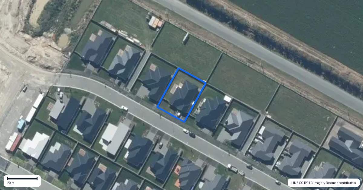 Property context map for 124 Faulks Drive, Lincoln